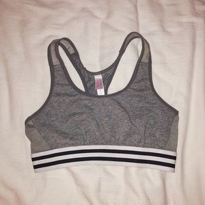 Grey Sports Bra